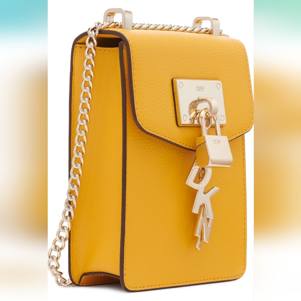 DKNY Elissa Phone Leather Crossbody